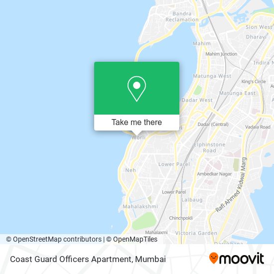 Coast Guard Officers Apartment map