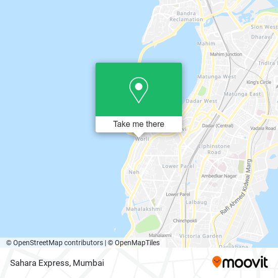 Sahara Express map