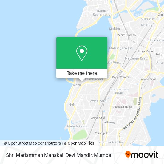Shri Mariamman Mahakali Devi Mandir map