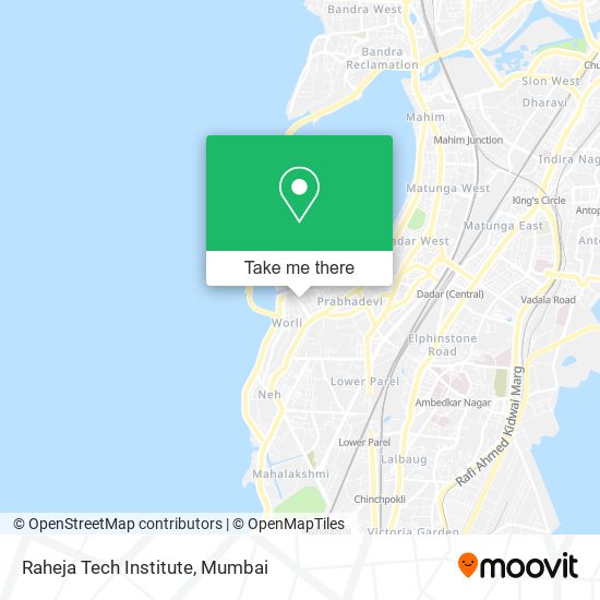 Raheja Tech Institute map