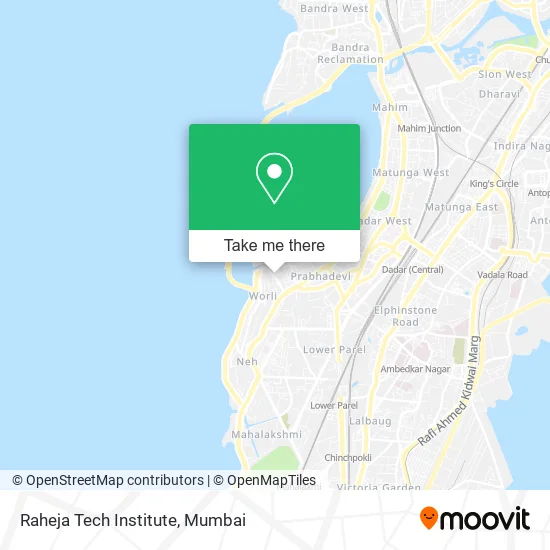 Raheja Tech Institute map