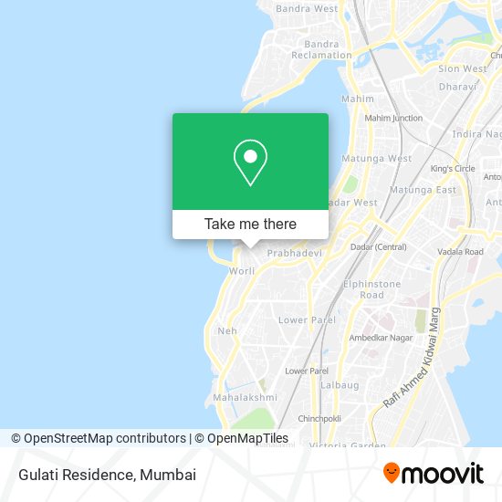 Gulati Residence map