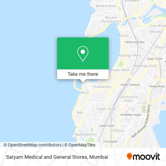 Satyam Medical and General Stores map