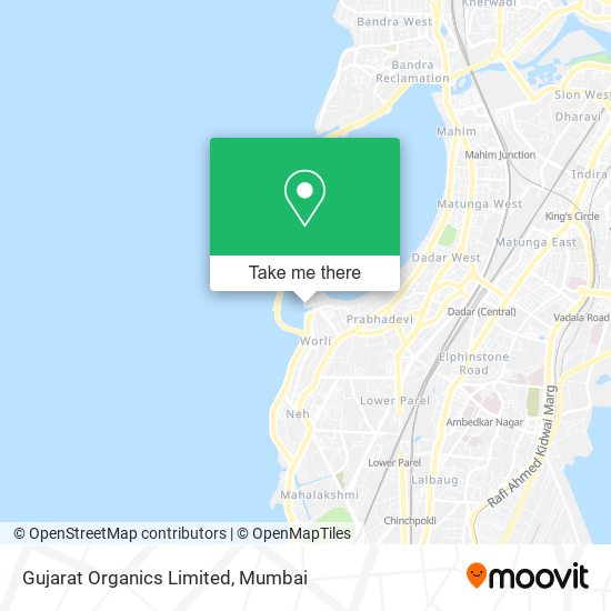 Gujarat Organics Limited map