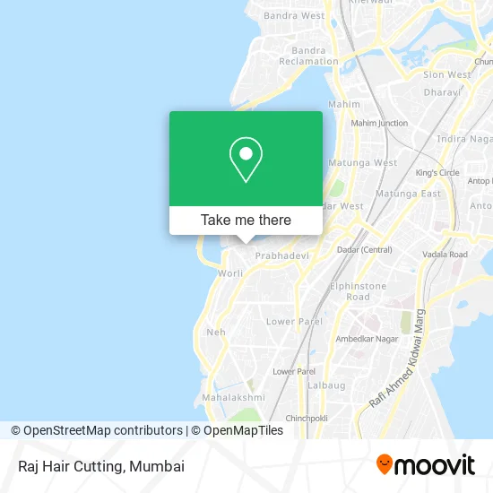 Raj Hair Cutting map