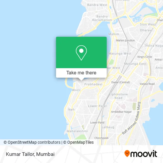 Kumar Tailor map