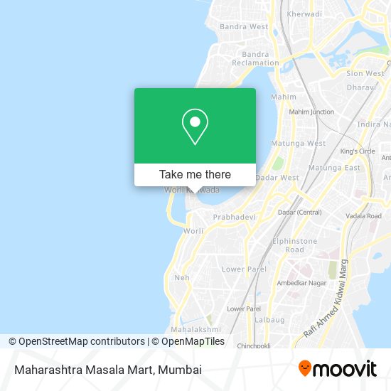 Maharashtra Masala Mart map