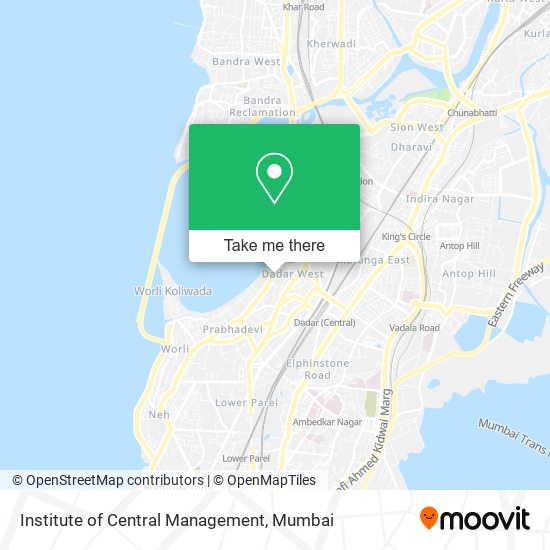 Institute of Central Management map