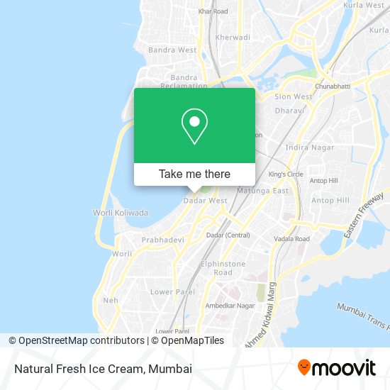 Natural Fresh Ice Cream map