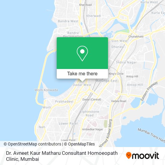Dr. Avneet Kaur Matharu Consultant Homoeopath Clinic map