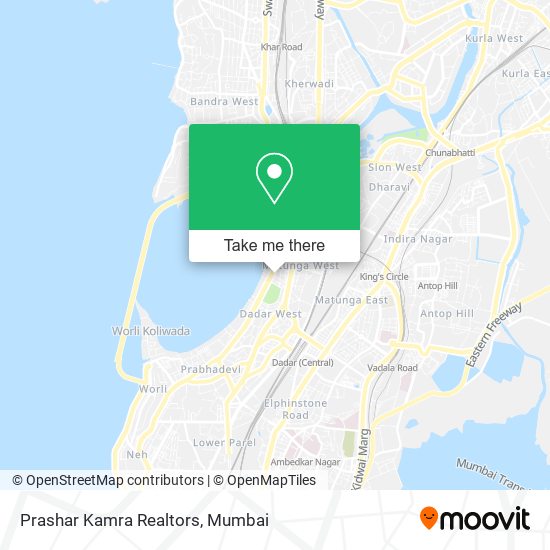 Prashar Kamra Realtors map