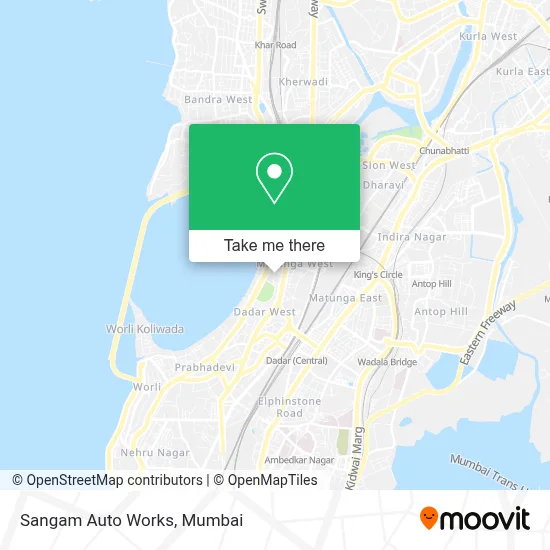 Sangam Auto Works map