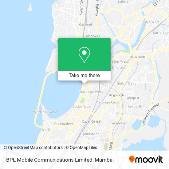 BPL Mobile Communications Limited map