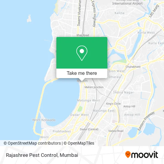 Rajashree Pest Control map