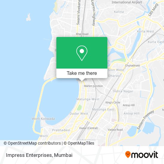 Impress Enterprises map