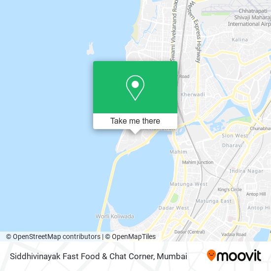 Siddhivinayak Fast Food & Chat Corner map