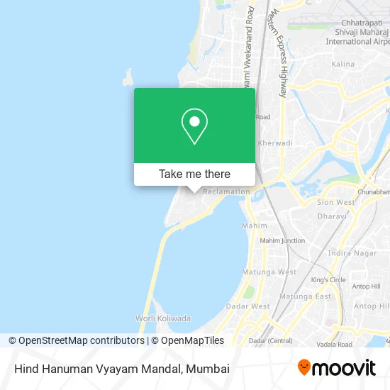Hind Hanuman Vyayam Mandal map