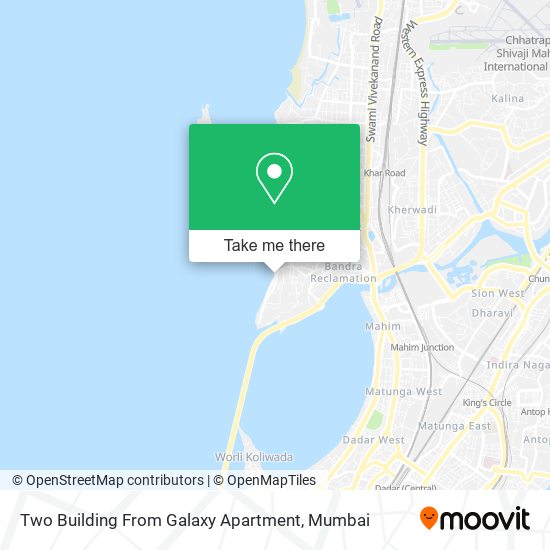 Two Building From Galaxy Apartment map