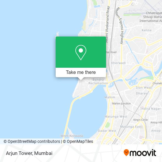 Arjun Tower map