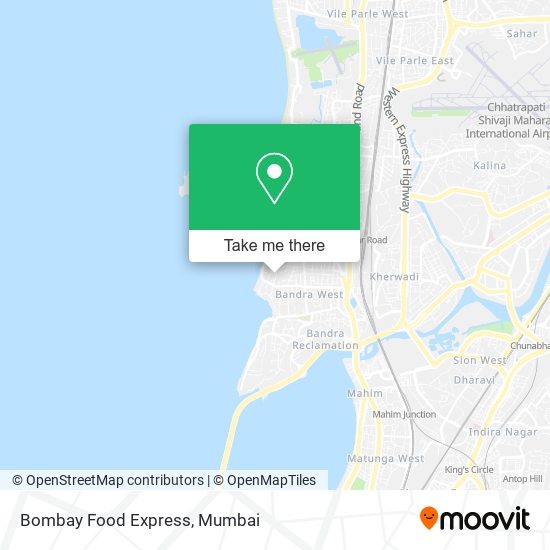 Bombay Food Express map