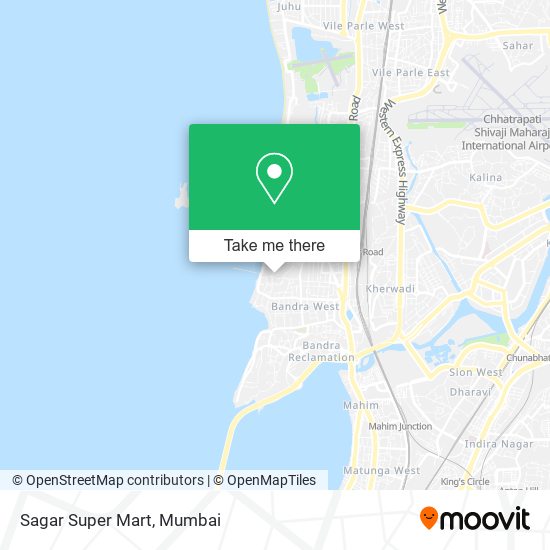 Sagar Super Mart map