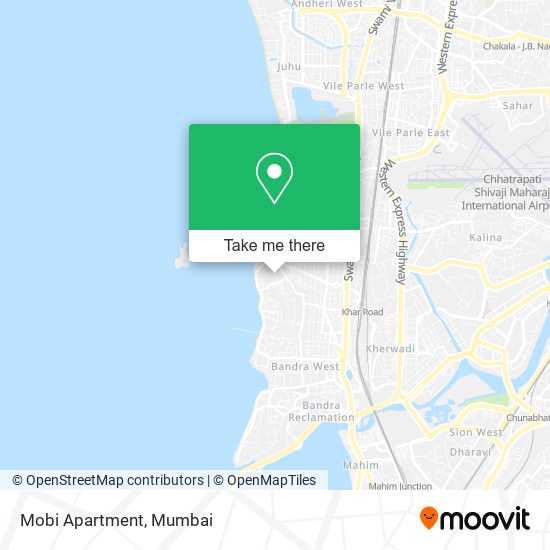 Mobi Apartment map