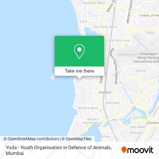 Yoda - Youth Organisation in Defence of Animals map