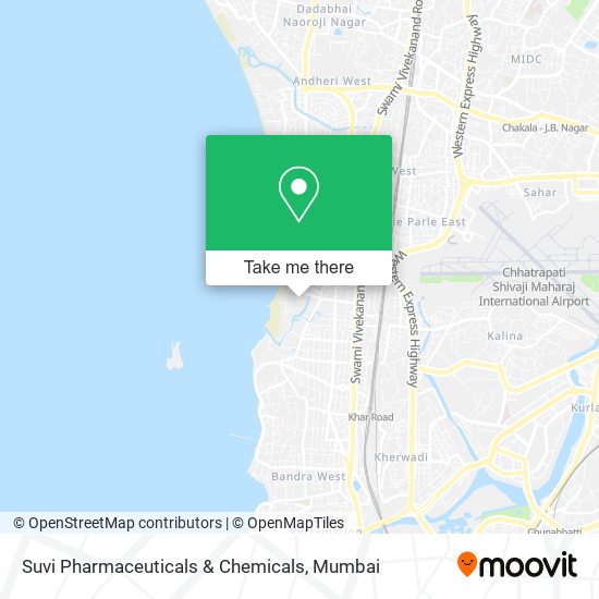 Suvi Pharmaceuticals & Chemicals map