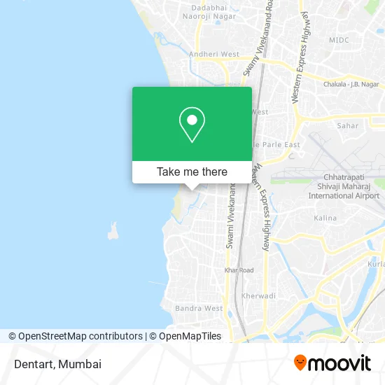 Dentart map