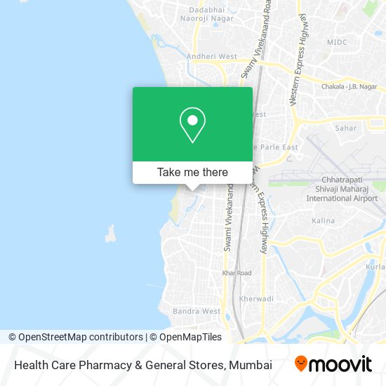 Health Care Pharmacy & General Stores map