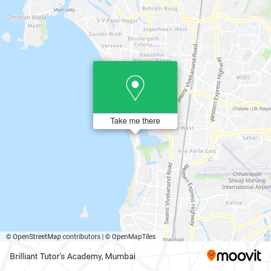 Brilliant Tutor's Academy map