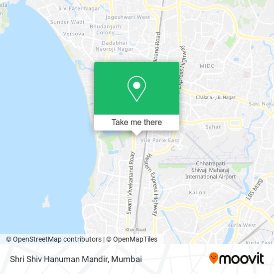 Shri Shiv Hanuman Mandir map