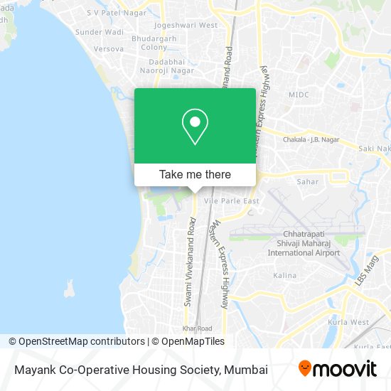 Mayank Co-Operative Housing Society map