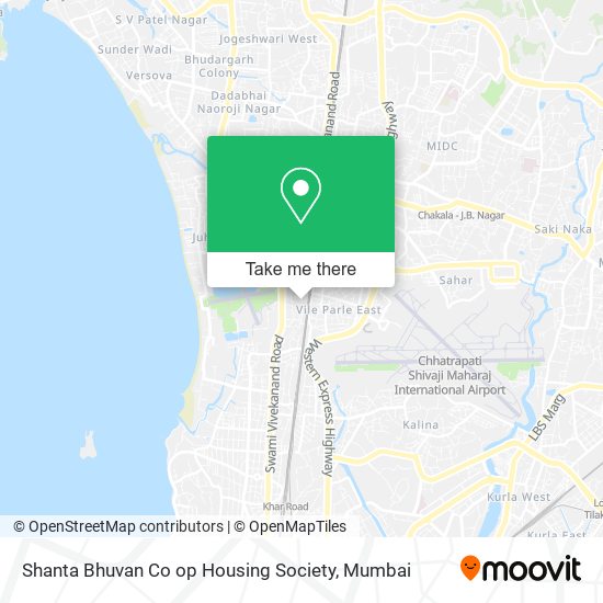 Shanta Bhuvan Co op Housing Society map