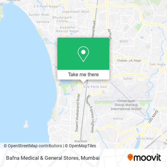 Bafna Medical & General Stores map