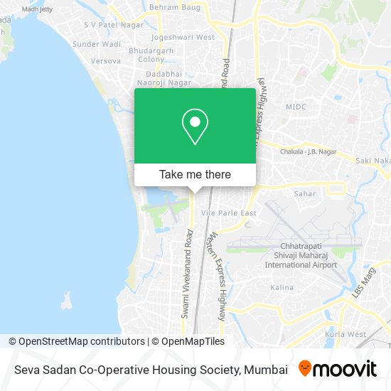 Seva Sadan Co-Operative Housing Society map