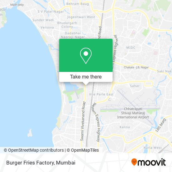 Burger Fries Factory map