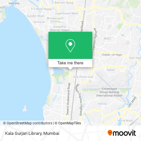 Kala Gurjari Library map