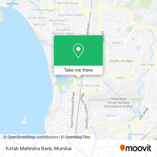 Kotak Mahindra Bank map