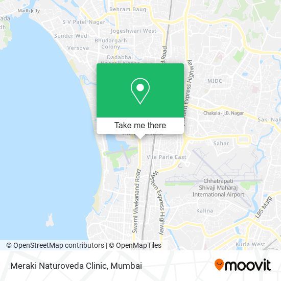 Meraki Naturoveda Clinic map