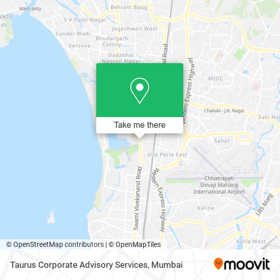 Taurus Corporate Advisory Services map