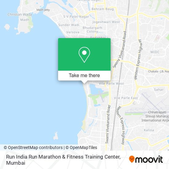 Run India Run Marathon & Fitness Training Center map