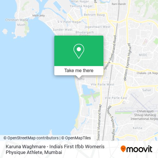 Karuna Waghmare - India's First Ifbb Women's Physique Athlete map