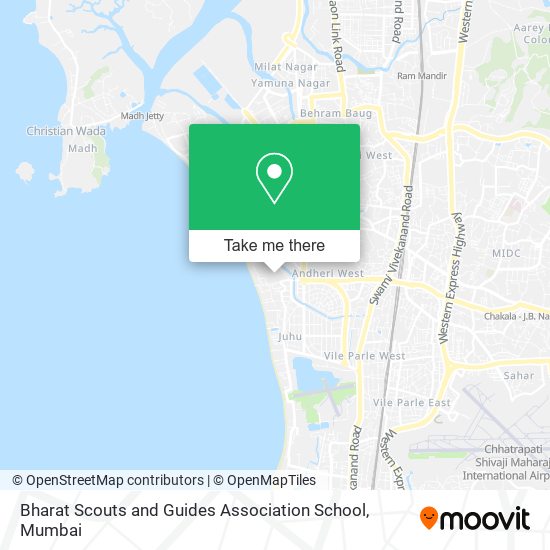 Bharat Scouts and Guides Association School map