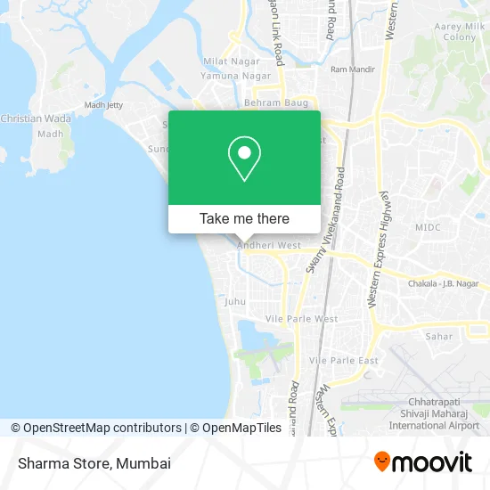 Sharma Store map