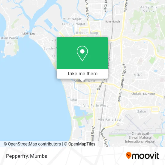 Pepperfry map