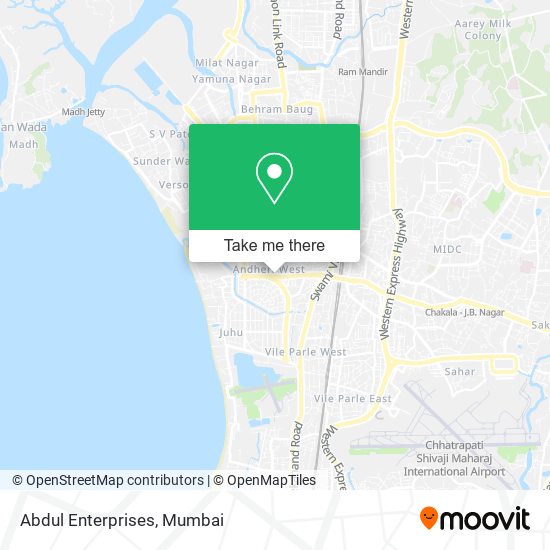 Abdul Enterprises map