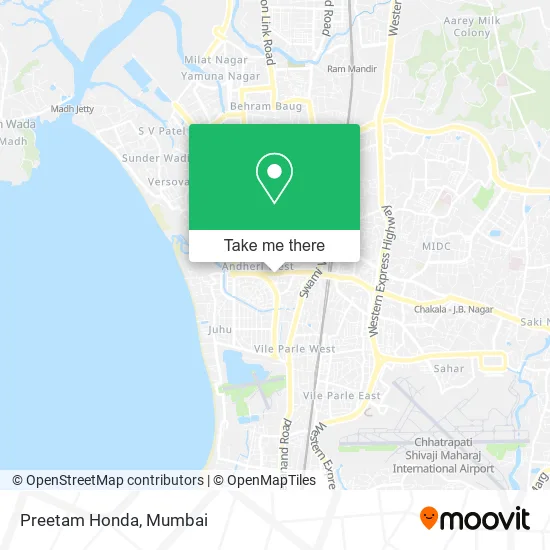 Preetam Honda map