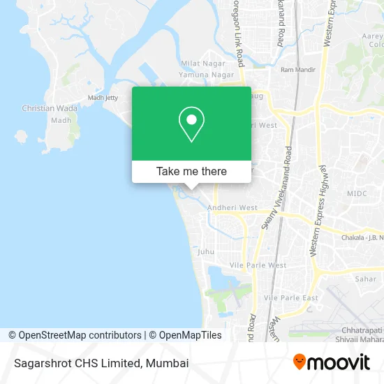 Sagarshrot Chs Limited map