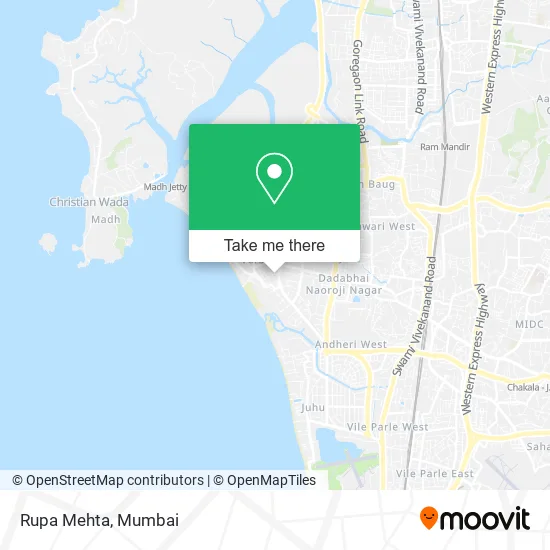 Rupa Mehta map